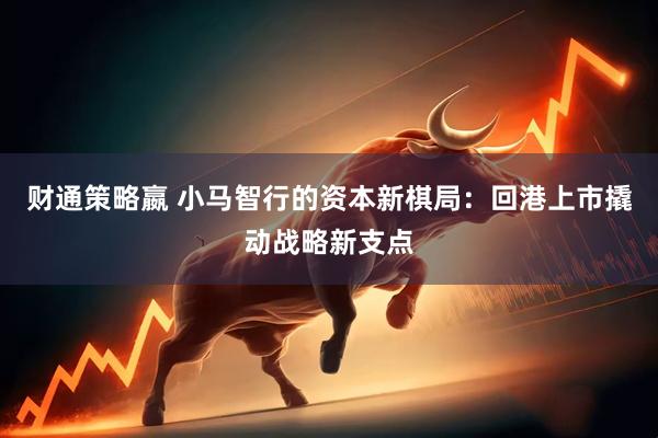财通策略嬴 小马智行的资本新棋局：回港上市撬动战略新支点